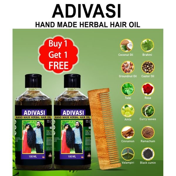 Adivasi Hair Oil Kaise Order Kare