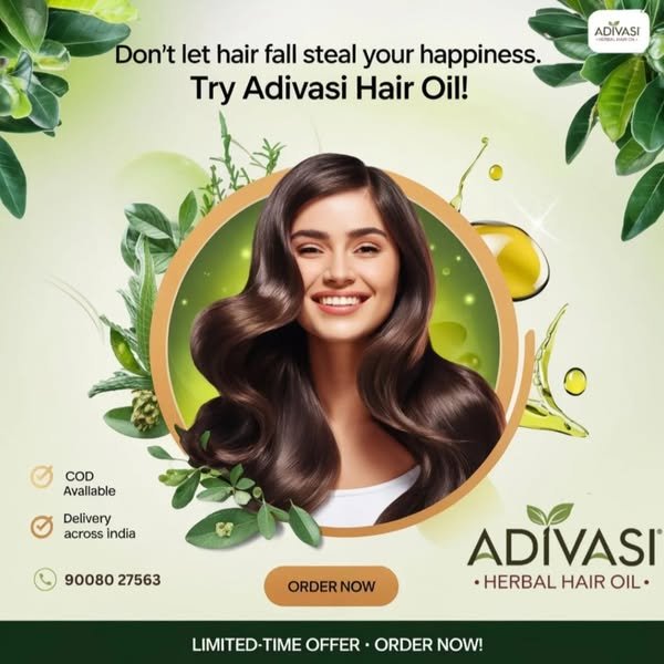 Order Adivasi Hair Oil