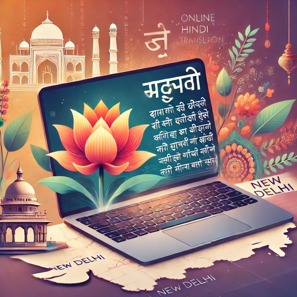 Online Hindi Typing and Translation Services New Delhi